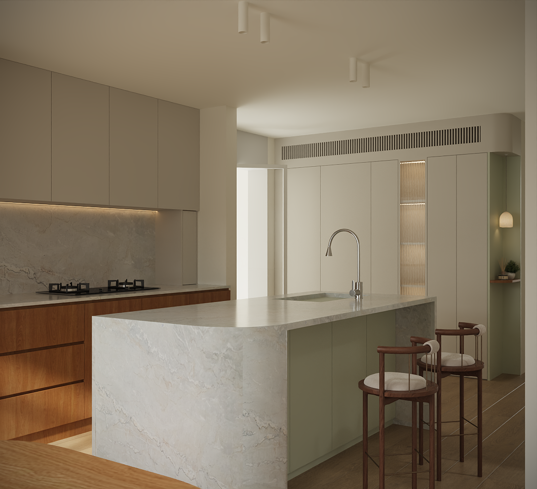 Kitchen render
